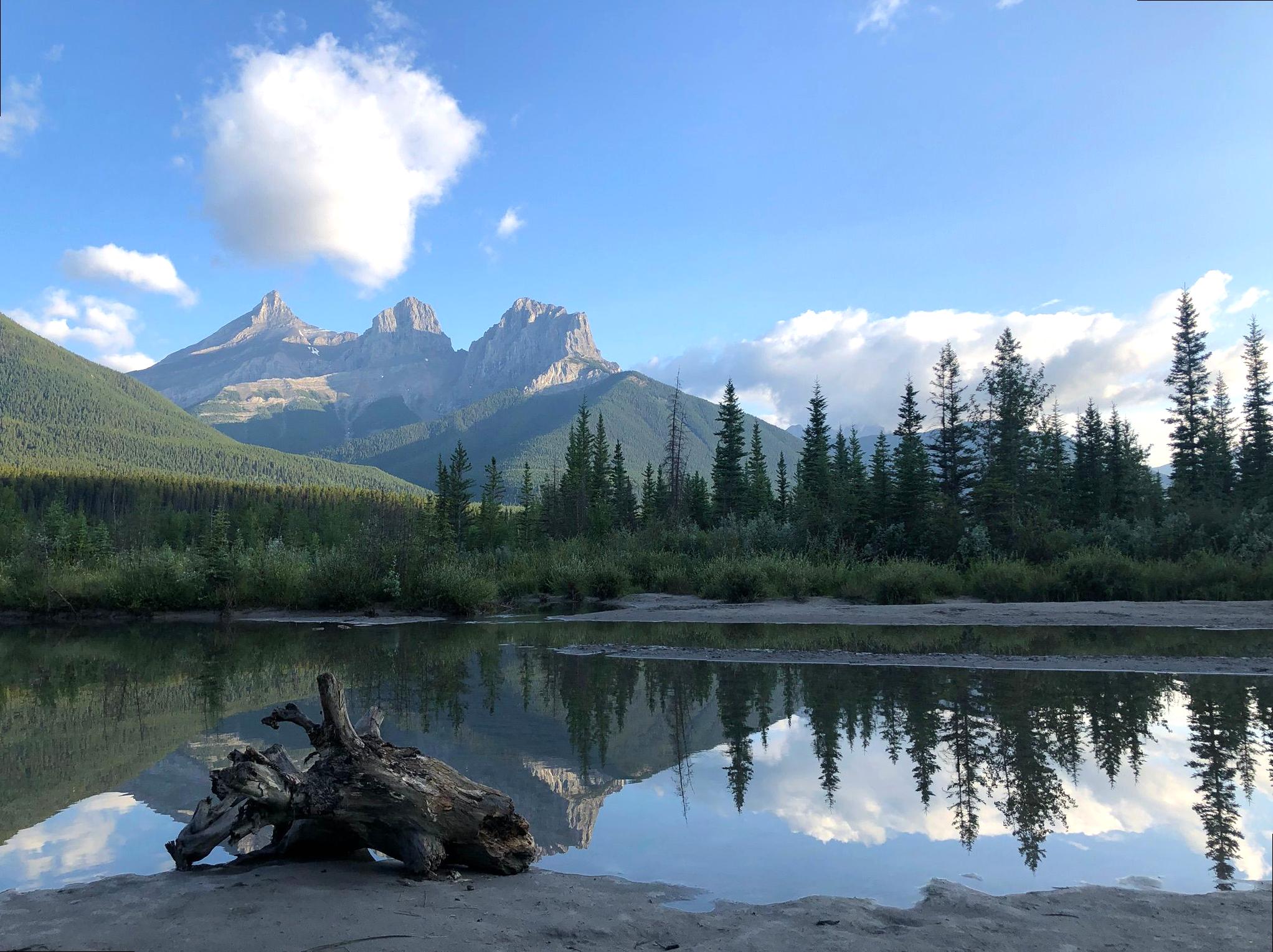 Experience the Stunning Three Sisters Vista