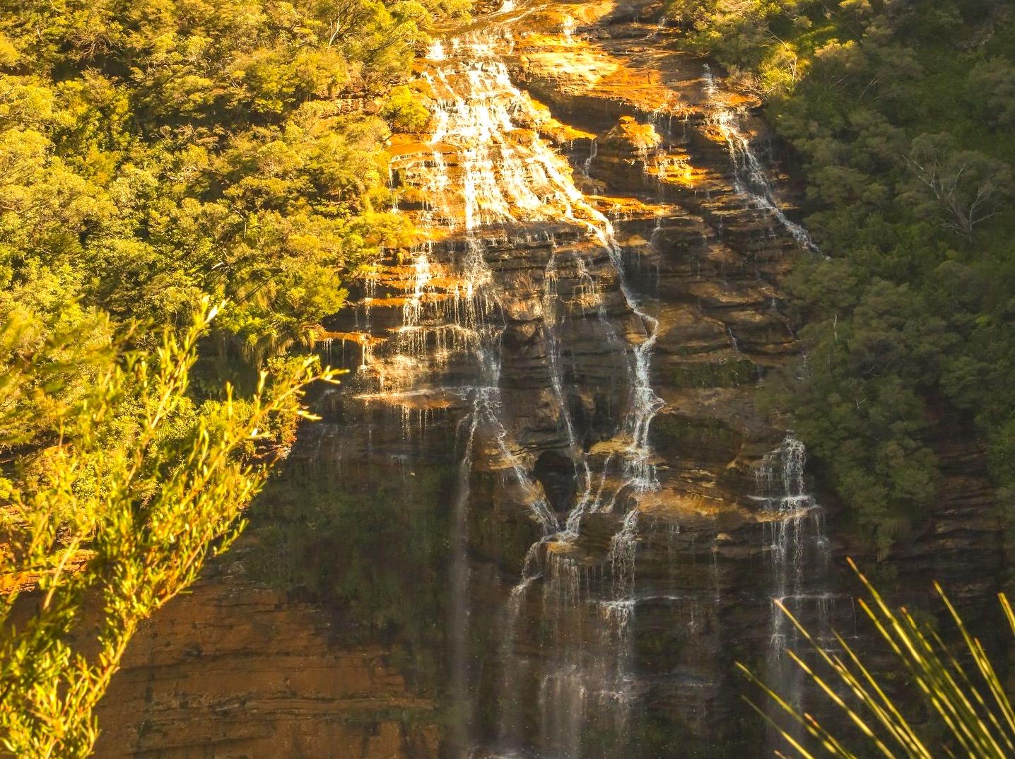 Have a delightful picnic at Wentworth Falls.