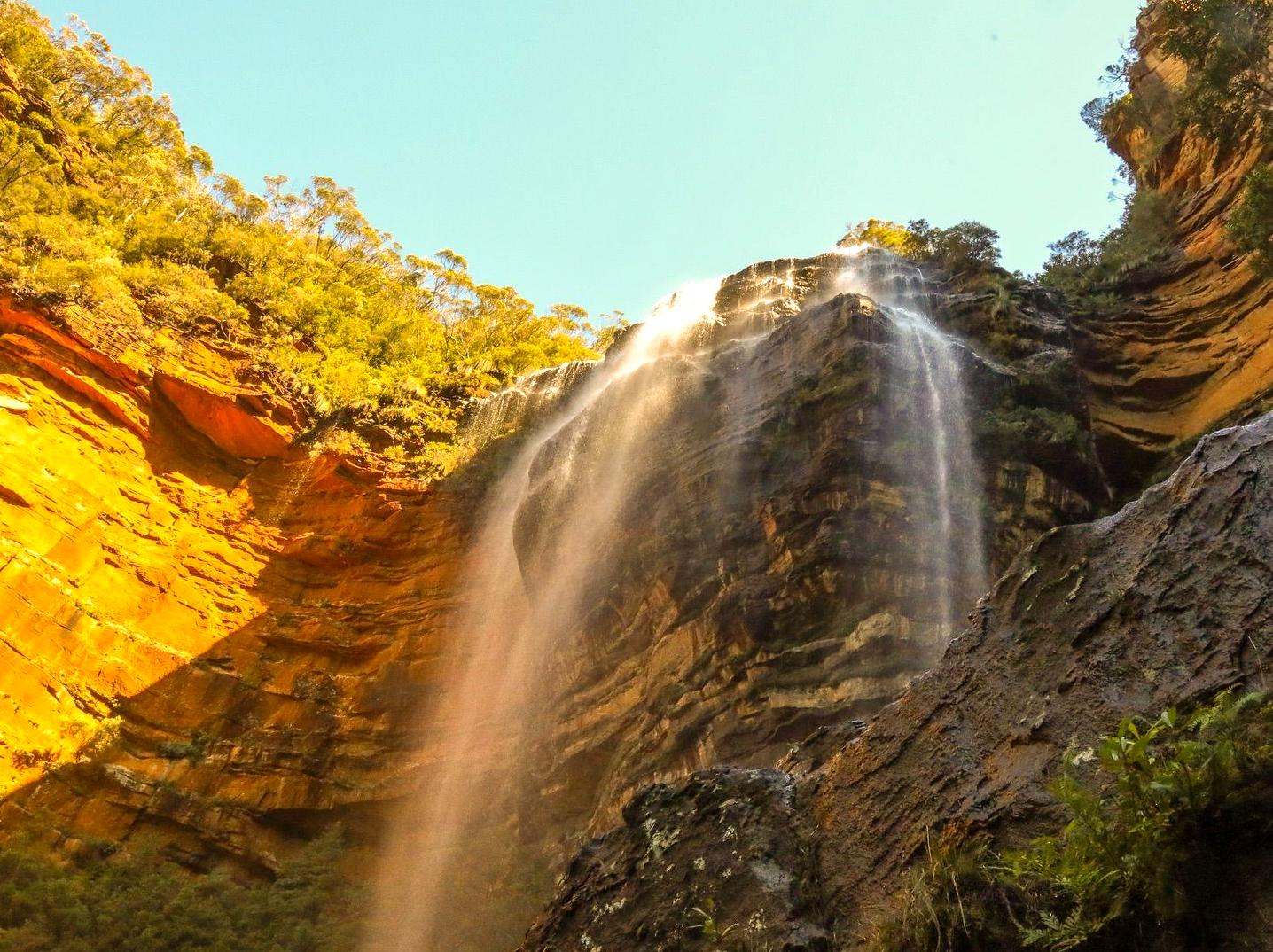 Picnic fun at Wentworth Falls Picnic Area.