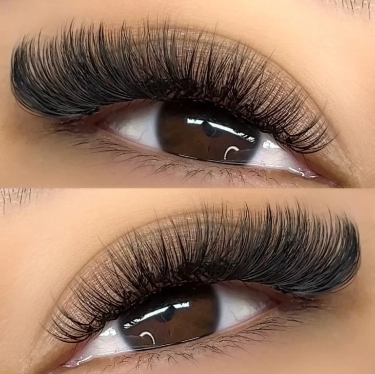 Why does my lash lamination look weird