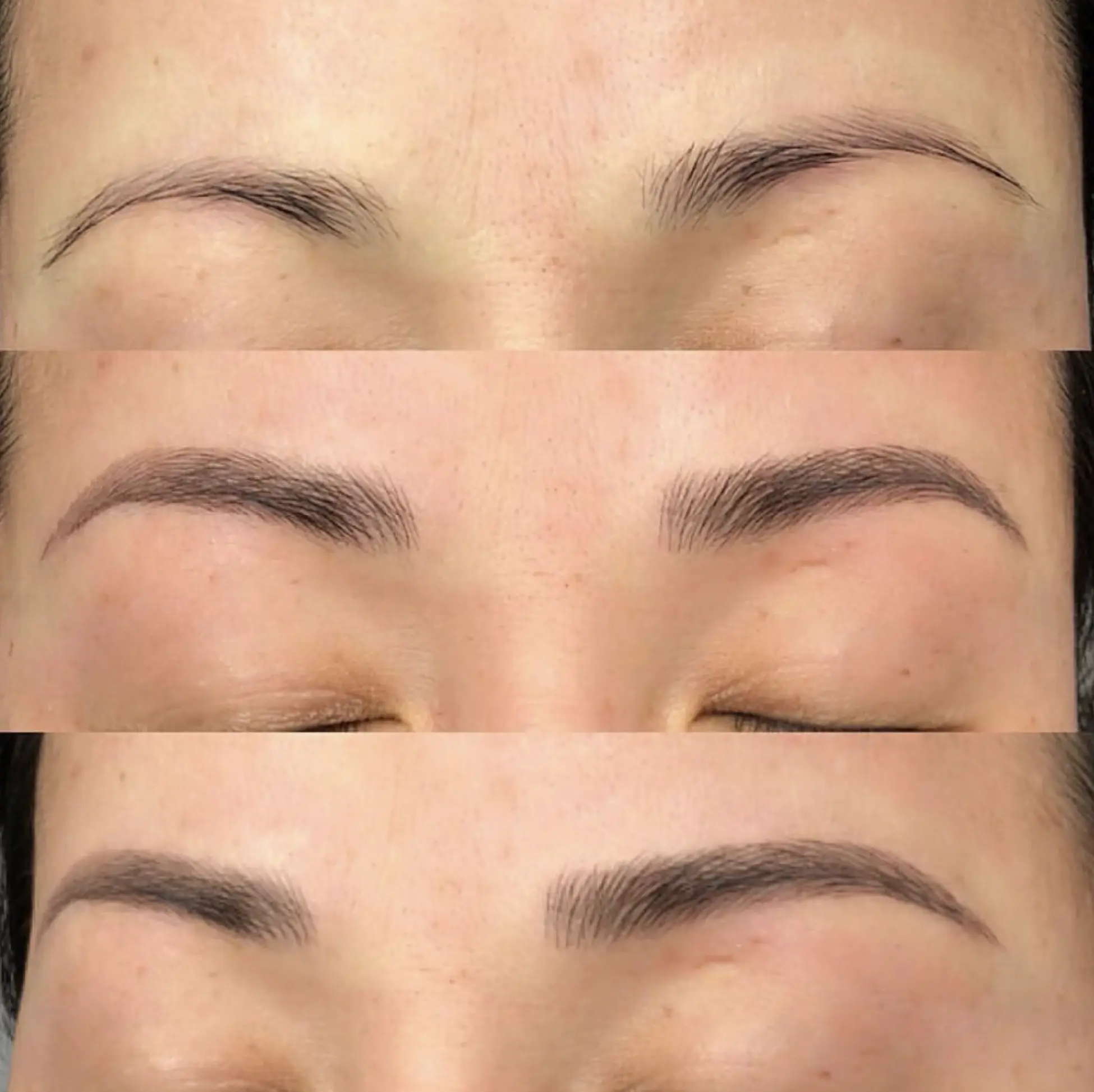 powder brows vs microblading